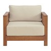 Alaterre Furniture Barton Outdoor Weather Resistant Arm Chair with Cushions and Zippered Covers - image 4 of 4