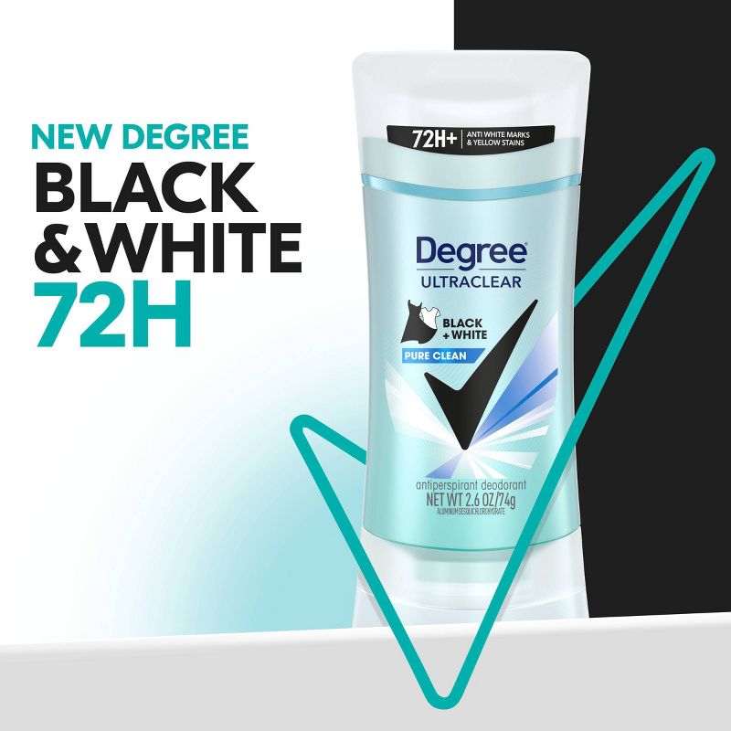 Degree Ultra Clear Pure Clean Antiperspirant & Deodorant - 2.6oz, 4 of 10