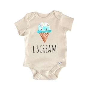 Ice Cream Summer Newborn Baby Onesie® Bodysuit GS1 - 1 of 4