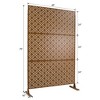 PAGED 76" H×48" W Patio Privacy Screen, Fence Privacy Screen, Outdoor Privacy Screen Freestanding Balcony Privacy Screen for Lawn Garden Deck - 2 of 4
