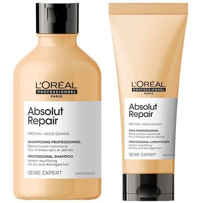 L'oreal Absolut Repair Shampoo (10.1 Oz) & Conditioner (6.7 Oz) Duo Set ...