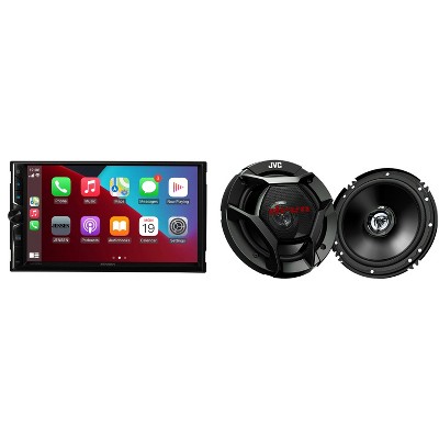 Jensen CAR723W 7" Multimedia Receiver + JVC CS-DR621 6.5" Speakers