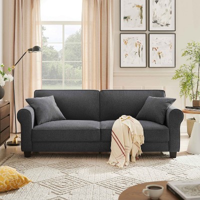 MINIMORE Modern Style 86.2" W Reva 3Seater Mid-Century Sofa