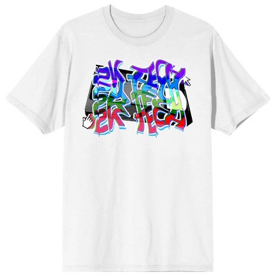 Low Poly Y2k Trend Super Duper 2000s Crew Neck Short Sleeve