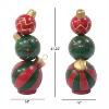Cesicia Classic Stacked Christmas Ball Decoration - 3 of 4
