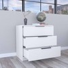 RISOKEYS 3 Drawers Dresser with 3 Wide Drawers,Object Decorative and Other Objects, ,for Bedroom and Living Room - 2 of 4