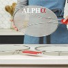 Alpha Living Splatter Guard for Frying Pan & Food Strainer and Universal Cookware 13" - Stops Hot Oil Splash - RED Handle - 3 of 4