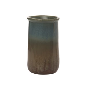 Transpac Ceramic 7.4 in. Earthy Utensil Holder - 1 of 2