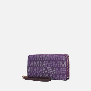 MKF Collection Hofstra M Signature Wristlet Wallet Vegan Leather Card Slots by Mia K - 1 of 4
