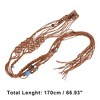 Unique Bargains Women's Retro Woven Rope Belt 1 Pc - 3 of 4