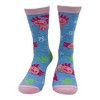 Crazy Dog T-Shirts Women's You Axolotl Stupid Questions Socks Funny Cute Salamander Joke Footwear - 3 of 4