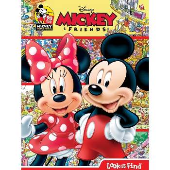 Disney Mickey & Friends : Look and Find -  (Look and Find) by Edited (Hardcover)