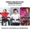 Beginner Electric Drum Set-4 Silent Mesh Pads-150 Sounds-2 Pedals-Includes Throne-Headphones-Drumsticks - 4 of 4