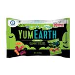 Yum Earth Halloween Organic Gummy Fruits - 10oz/20ct