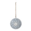 Melrose Snowflake Disc Ornament (Set of 12) - 2 of 3