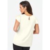 Jessica London Women's Plus Size Satin Blouse - 3 of 4