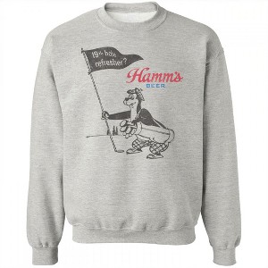 Mens Hamm's Beer 19th Hole Golf Crewneck Sweatshirt - 1 of 2