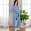 Anna-Kaci Lounge Women's Long Sleeve 2-Piece Sleepwear Set with Cozy Design - 3 of 4