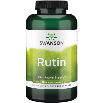 Swanson Dietary Supplements Rutin 250 mg Capsule 250ct.