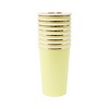 Meri Meri Pale Yellow Highball Cups (Pack of 8) - 3 of 4