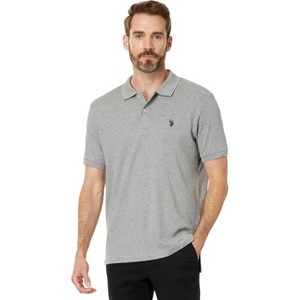U.S. Polo Assn. Men's Slim Fit Interlock Polo Shirt - 1 of 3