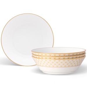 Noritake Trocadero Gold Set of 4 Soup Bowls - 1 of 4