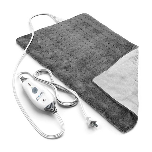 Pure Enrichment PureRelief Deluxe Heating Pad - 12" x 24" - Gray - image 1 of 4