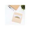 JAM Paper A7 Parchment Invitation Envelopes 5.25 x 7.25 Natural Recycled 35394 - 3 of 3