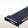 SEVOBAL Walking Pad Running 2.25HP Cushioned Belt Folding Portable Treadmill Spacious Surface Under Desk for Home Gym Office, Brown, 45.7"*19.1"*4.2" - 4 of 4