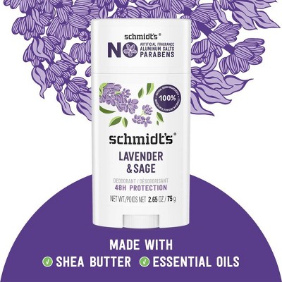 Schmidt&#39;s Lavender + Sage Aluminum-Free Natural Deodorant Stick - 2.65oz_1