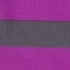 striped purple & gray