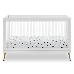 Delta Children Sloane 4-in-1 Acrylic Convertible Crib - Greenguard Gold Certified - 1 of 4