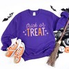 Simply Sage Market Women's Graphic Sweatshirt Trick Or Treat Colorful - image 3 of 4