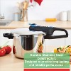 T-fal 8.5 Quart Stainless Steel Pressure Cooker, Silver - 2 of 4