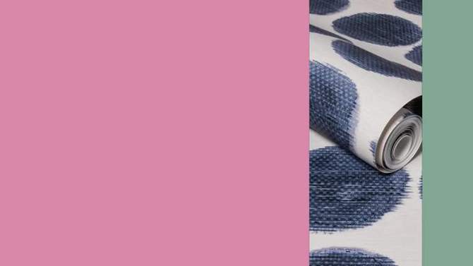 Textile Dot Peel &#38; Stick Wallpaper Blue - Opalhouse&#8482;, 2 of 6, play video