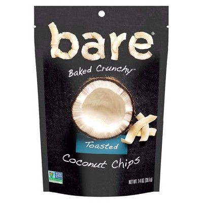Bare Baked Crunchy Coconut Chips, Toasted 1.4 oz