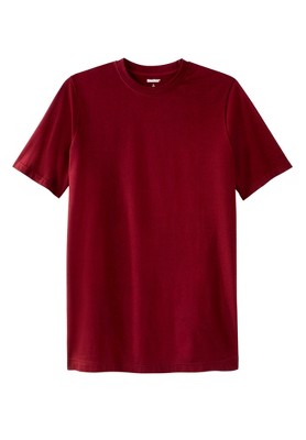 KingSize Lightweight Longer-Length Crewneck T-Shirt