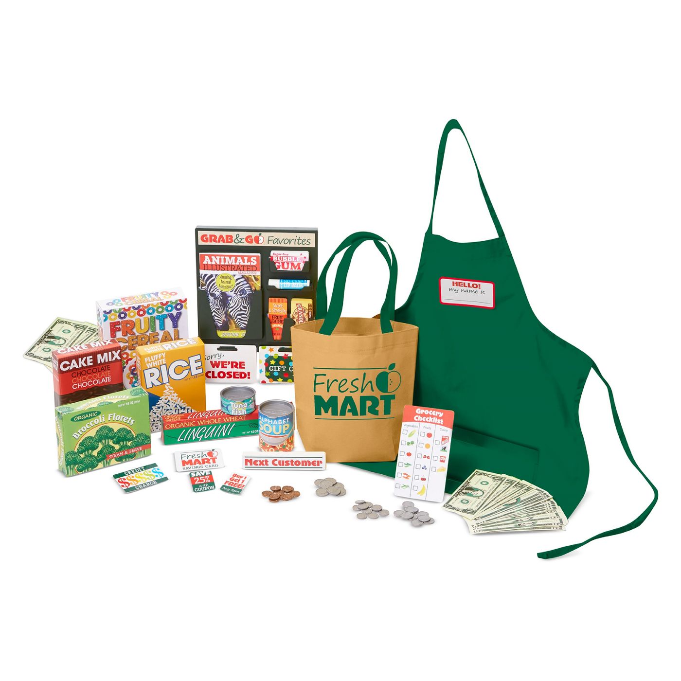 Melissa & Doug Fresh Mart Grocery Store Companion Collection - image 1 of 6
