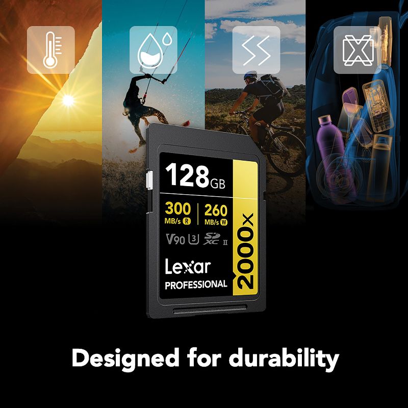 Lexar® Professional 2000x SDHC™/SDXC™ UHS-II Card, 3 of 11