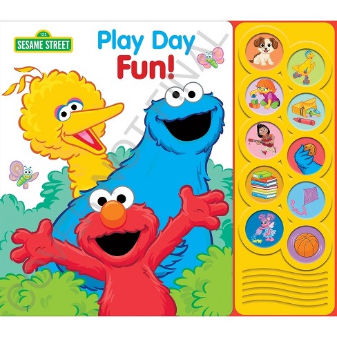 Sesame Street: Play Day Fun! Sound Book - By Pi Kids (mixed Media ...