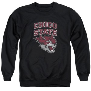 California State University Chico Official Stacked Adult Crewneck Sweatshirt - 1 of 4