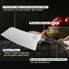 imarku Kitchen Knife, 7 Inch Ultra Sharp Butcher Knife Japanese SUS440A Stainless Steel Cleaver Knife with Ergonomic Handle, Meat Knife for Kitchen - 3 of 4