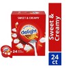 International Delight Sweet & Creamy Coffee Creamer Singles, 0.44 fl oz, 24 Count (Pack of 4) - 2 of 3