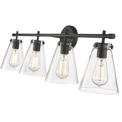 Millennium Lighting Aliza 4 - Light Vanity in  Matte Black