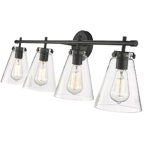 Millennium Lighting Aliza 4 - Light Vanity in  Matte Black - 1 of 1