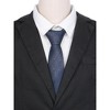 INSPIRE CHIC Men's Striped Regular Contrast Color Necktie - 4 of 4