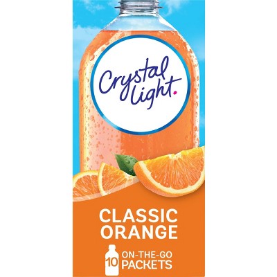 Crystal Light On the Go Citrus Energy Drink Mix - 10pk/.09oz Stix