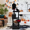 Costway Gothic Cat Tree w/ Sisal Covered Scratching Posts Stylish Cat Furniture for Indoor Cats Black - 4 of 4