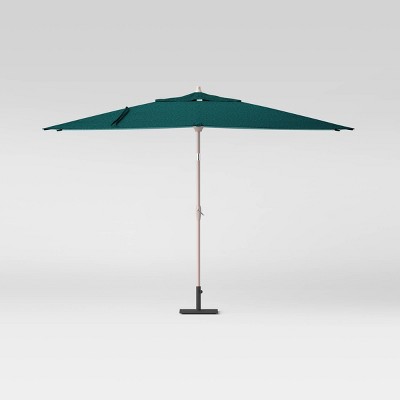 10' x 10' Rectangular Patio Umbrella DuraSeason Fabric™ Teal - Project 62™