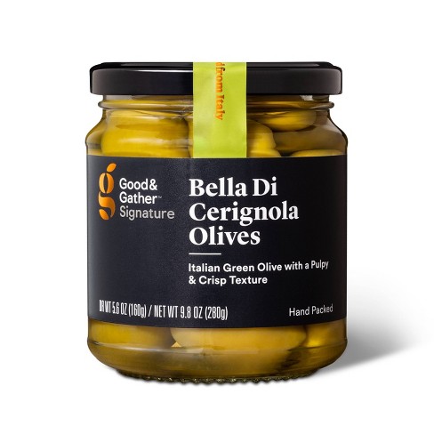 Signature Bella di Cerignola Olives - 9.8oz - Good & Gather™ - image 1 of 4